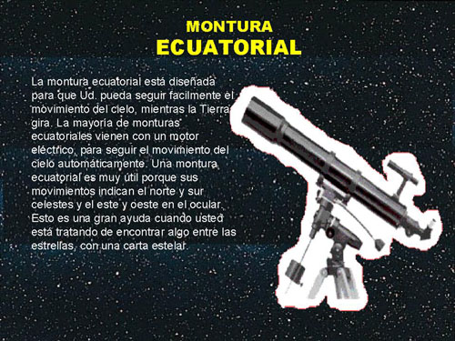 Diferencia Entre Montura Ecuatorial Y Azimutal www.letraherido.com